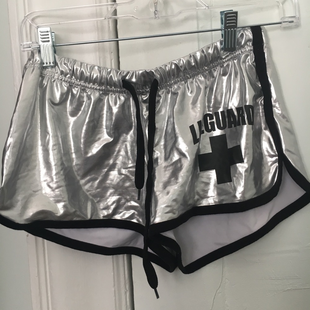 Cool Lifeguard metallic shorts